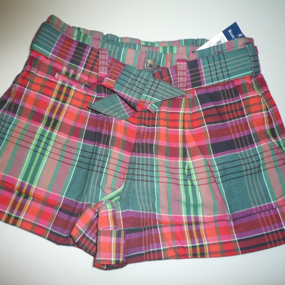 🌼2/$20🌼 Ralph Lauren Plaid Shorts, Girls sz 10